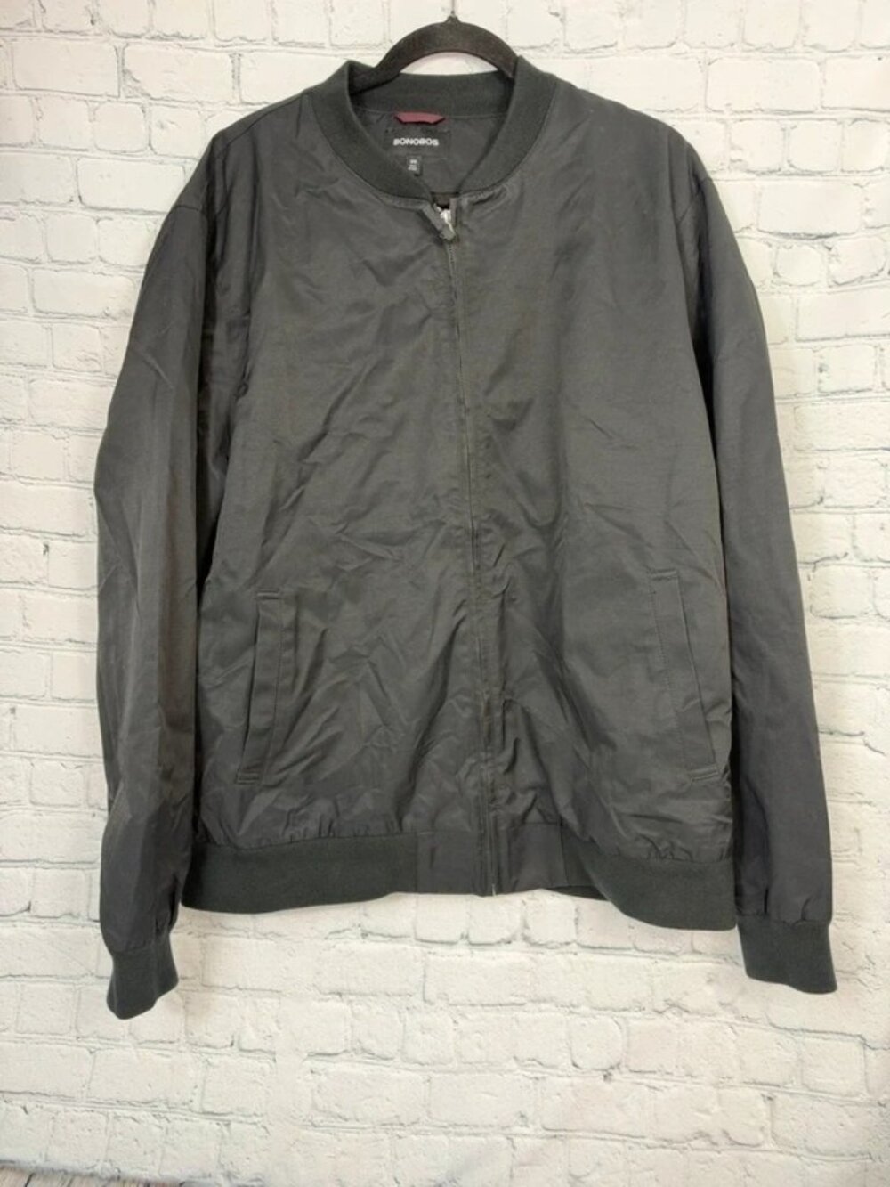 Bonobos boulevard bomber black jacket men’s size XXL